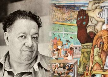 Diego Rivera y su obra de corte social. / Foto: TheCollector.