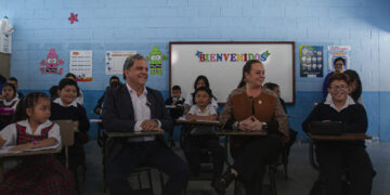 Ministros de Educación y Salud presentan Programa de Salud Escolar. / Foto: MSPAS.