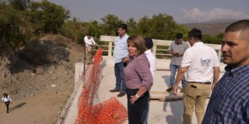 Construcción del puente quedó suspendida en 2023. /Foto: CIV