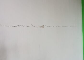 Sismo causó daños en la Academia de Lenguas Mayas de Uspantán, Quiché. /Foto: Conred