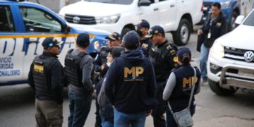 Despliegue de autoridad en el sector 11 del Preventivo para Varones