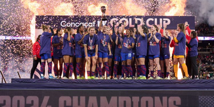 Estados Unidos vence Brasil y conquista la primera Copa Oro femenina