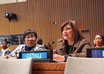 Karim Herrera presentó las acciones del Gobierno en favor de las mujeres. /Foto: Vicepresidencia de la República