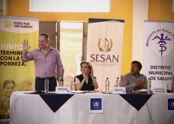 Mides y Sesan trabajan por el bienestar nutricional de Huehuetenango