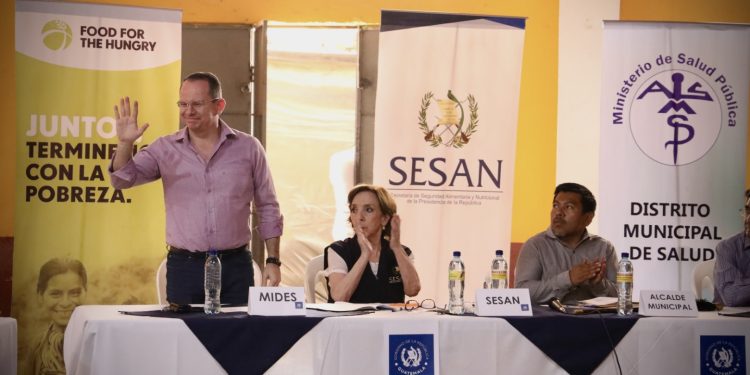 Mides y Sesan trabajan por el bienestar nutricional de Huehuetenango