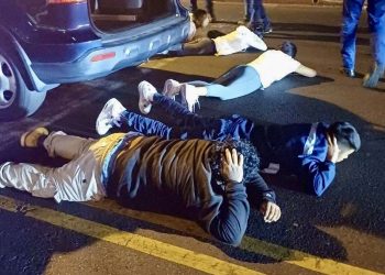 Agentes de la DEIC detuvieron a uno de los líderes de la mara Salvatrucha. /Foto: PNC