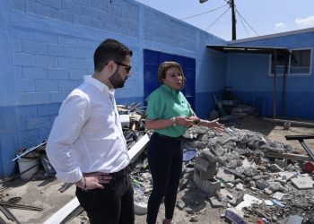 Escuela Oficial Urbana para Varones No. 24, Fray Bartolomé de las Casas no se encuentra en condiciones adecuadas para el aprendizaje de los niños. /Foto: Ministerio de Comunicaciones