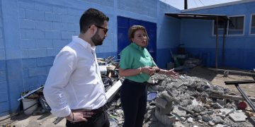 Escuela Oficial Urbana para Varones No. 24, Fray Bartolomé de las Casas no se encuentra en condiciones adecuadas para el aprendizaje de los niños. /Foto: Ministerio de Comunicaciones