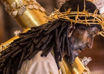 Jesús de Candelaria, "Cristo Rey", venerado en la iglesia de Candelaria. / Foto: Guatemala.com.