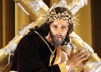 Consagrada Imagen de Jesús Nazareno del Consuelo. / Foto: Cucurucho en Guatemala.