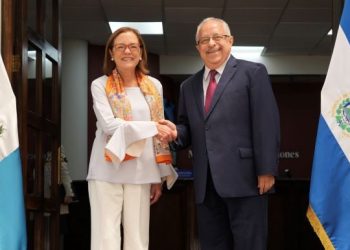 Los cancilleres de Guatemala y El Salvador