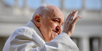 Papa Francisco, durante audiencia de este miércoles. / Foto: EFE.