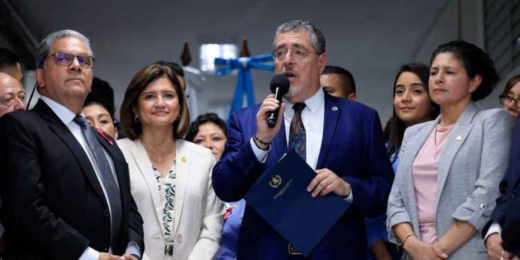 Presidente Bernardo Arévalo.