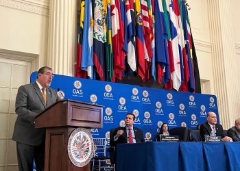 Presidente Bernardo Arévalo, ante el Consejo Permanente de la OEA.