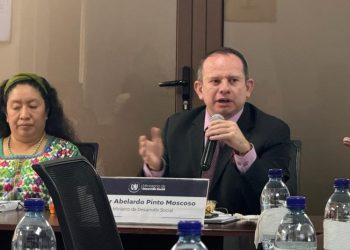 Titular del Mides, Abelardo Pinto. /Foto: AGN