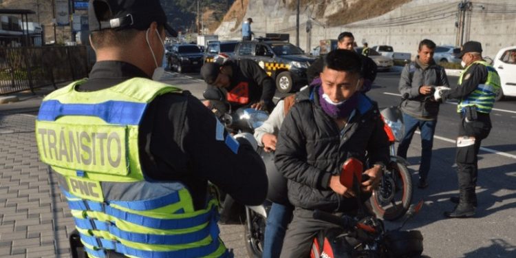 Instalan operativo conjunto de registro y control de motocicletas en ruta Interamericana