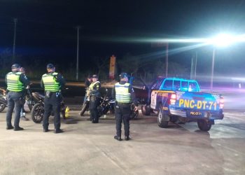 Operativos nocturnos de la PNC reducen significativamente las carreras clandestinas