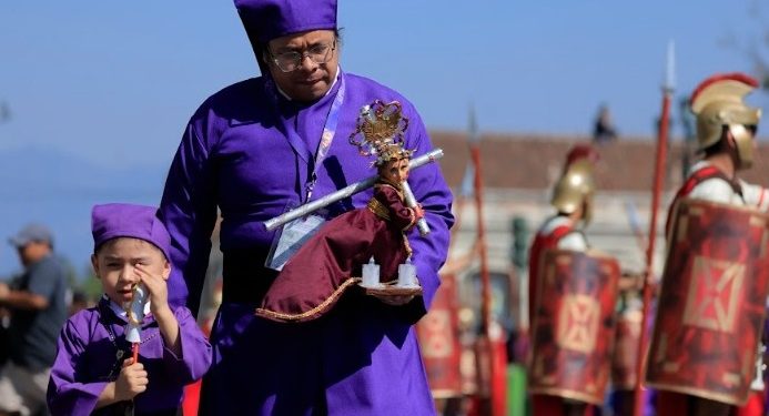 Garantizan seguridad en procesión del Lunes Santo en Guatemala