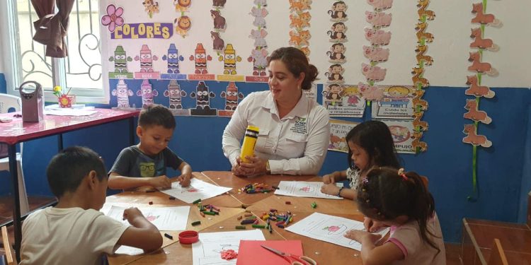 Mantienen atención en los centros de atención y desarrollo infantil de Izabal