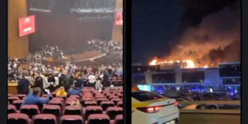 El ataque ocurrió en una sala de concierto que estaba llena.