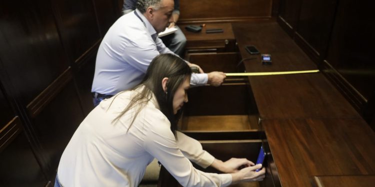 El Ministerio de Cultura y Deportes presentará una denuncia por las construcciones en el Congreso.