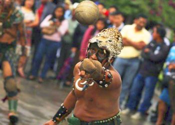 Juego de pelota maya celebra equinoccio de primavera