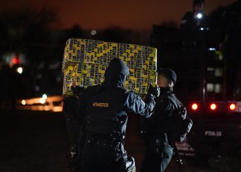 La cocaína incautada seguirá el proceso correspondiente hasta su destrucción. / Foto: Mingob.