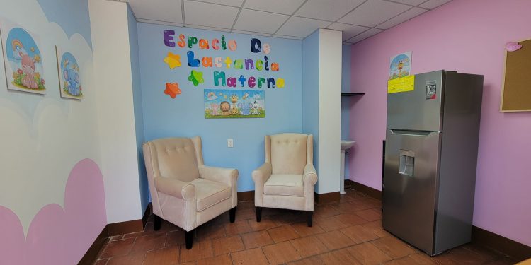 Espacio amigo de la lactancia materna. / Foto: MAGA.