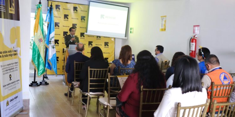 Comité Internacional de Rescate articula acciones en beneficio de la población huehueteca