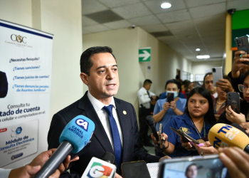 Secretario general de la Presidencia, Juan Gerardo Guerrero Garnica. / Foto: Alejandro García.