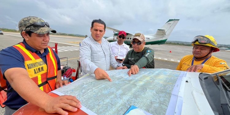 COED de Petén brinda detalles de acciones para el control y liquidación de incendios