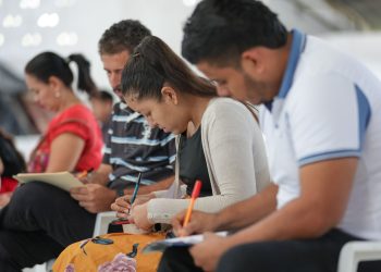 Feria de Empleo Nacional llegó a más de 11 mil guatemaltecos. /Foto: Mintrab