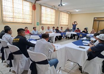 Coordinan mesa técnica de seguridad ciudadana en San Rosa
