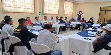 Coordinan mesa técnica de seguridad ciudadana en San Rosa