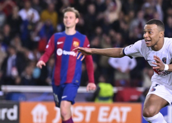 De la mano de Mbappé y Dembélé, el PSG se mete a semifinales de Champions tras conquistar Barcelona