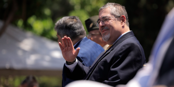 Presidente Bernardo Arévalo. / Foto: Gilber García.