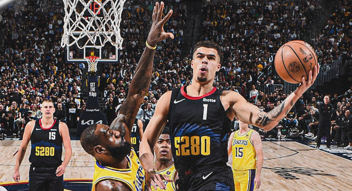 Los Nuggets a una victoria de barrer por segundo año consecutivo en los Playoffs a los Ángeles Lakers