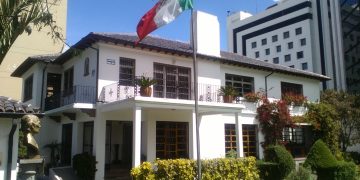 Embajada de México en Quito, Ecuador. /Foto: El Cronista.