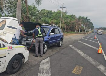 Atenciones en carreteras en Semana Santa. / Foto: Provial.