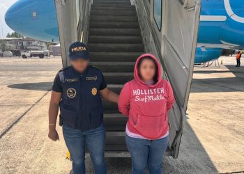 Mujer tenía una orden de arresto desde el 12 de septiembre de 2018. / Foto: IGM.