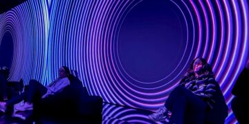 Museo futurista pone a prueba a los espectadores. / Foto: EFE.