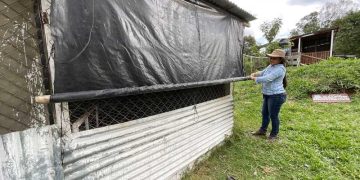 Recomiendan a agricultores y agropecuarios tomar precauciones ante el incendio en el vertedero. / Foto: MAGA.