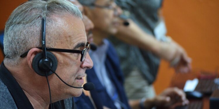 Profesionales del MSPAS atienden llamadas del Programa de Salud Escolar. /Foto: MSPAS.