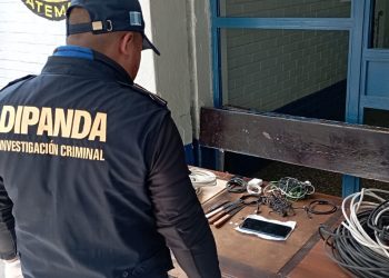 Confiscan cables para conexión de internet y televisión en Pavón
