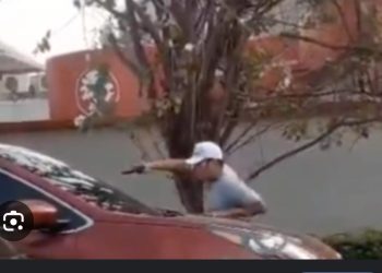 Capturan a presunto asaltante grabado en La Reforma