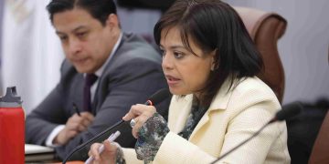 La viceministra de la Unidad de Construcción de Edificios del Estado, Paola Constantino, fue quien dio a conocer sobre la denuncia. /Foto: CIV