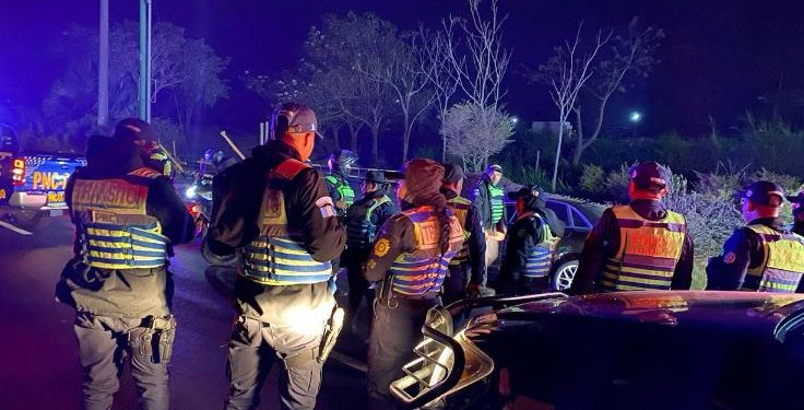 Operativos nocturnos continúan contra la imprudencia al volante