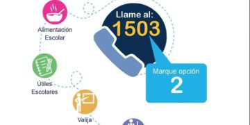 1503 el número para denuncias sobre programas del Mineduc