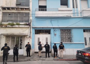 El éxito de allanamientos depende en gran medida de la coordinación entre las diferentes fuerzas de seguridad. / Foto: PNC.