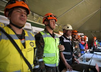 Primer ejercicio de supresión de incendios forestales a nivel nacional